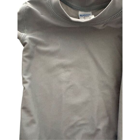 Ruggedbutts LONG SLEEVE RASH GUARD grey SZ 6-12m NEW RUFFLEBUTTS baby swim top - Picture 5 of 5